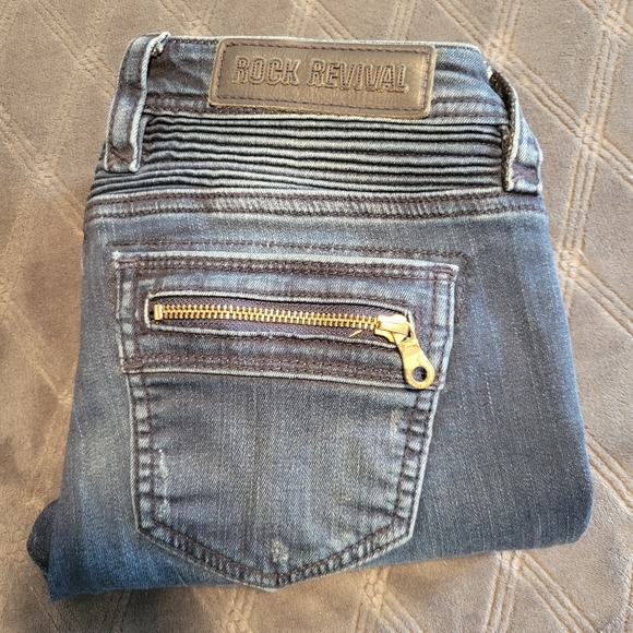 Rock Revival Denim - Rock Revival Moto Jeans